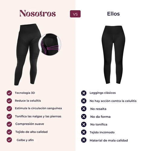 Leggings 3D anticelulíticos