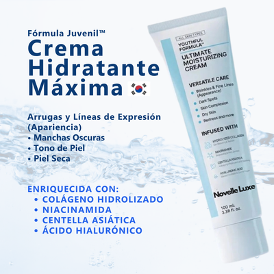 Crema Facial Rejuvenecedora Coreana Novelle Luxe™