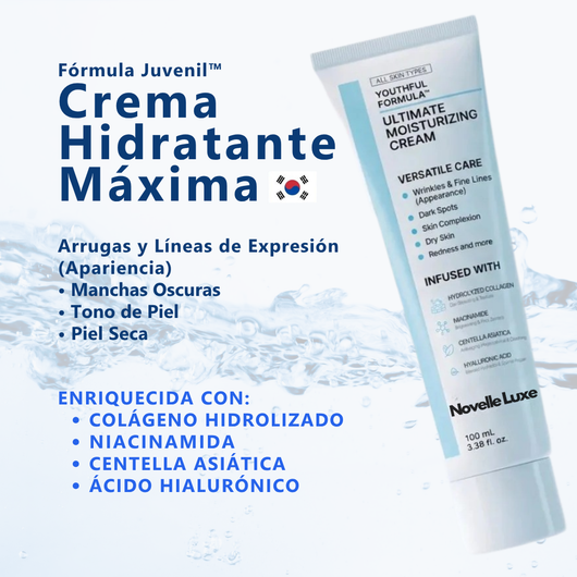 Crema Facial Rejuvenecedora Coreana Novelle Luxe™