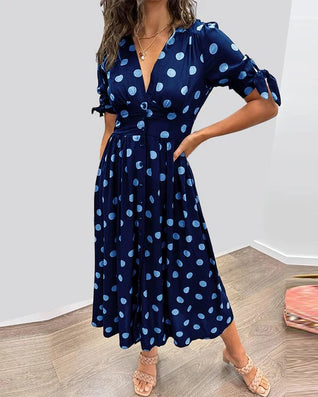 Vestido Novelle Luxe de Lunares