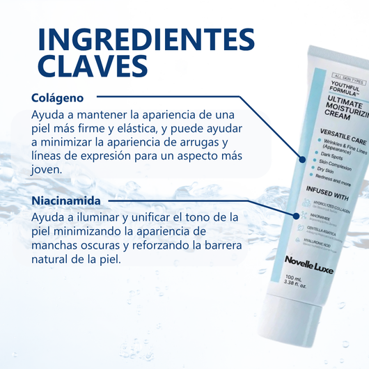 Crema Facial Rejuvenecedora Coreana Novelle Luxe™