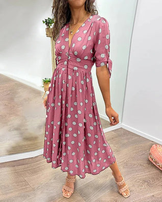 Vestido Novelle Luxe de Lunares