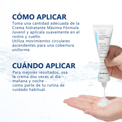 Crema Facial Rejuvenecedora Coreana Novelle Luxe™