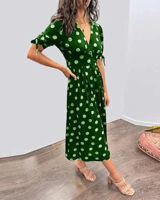 Vestido Novelle Luxe de Lunares