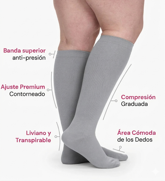 Calcetines de compresión Novelle Luxe