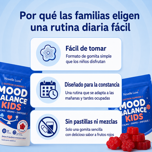 Gomitas de azafrán Mood Balance Kids™