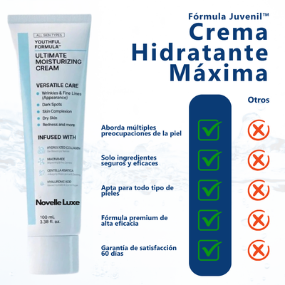 Crema Facial Rejuvenecedora Coreana Novelle Luxe™