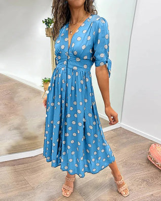 Vestido Novelle Luxe de Lunares