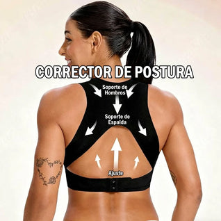 Sujetador corrector de postura sin varillas
