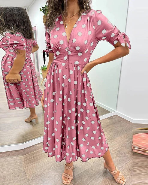 Vestido Novelle Luxe de Lunares