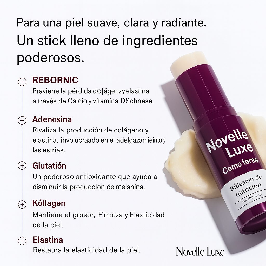 Novelleluxe - Balsamo facial reductor de arrugas