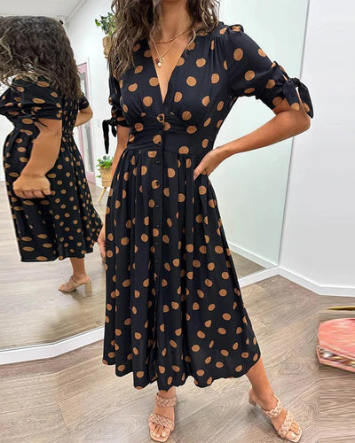 Vestido Novelle Luxe de Lunares