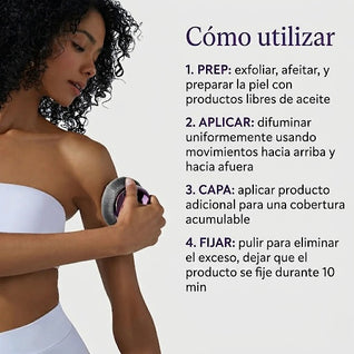 Crema corporal maquillaje