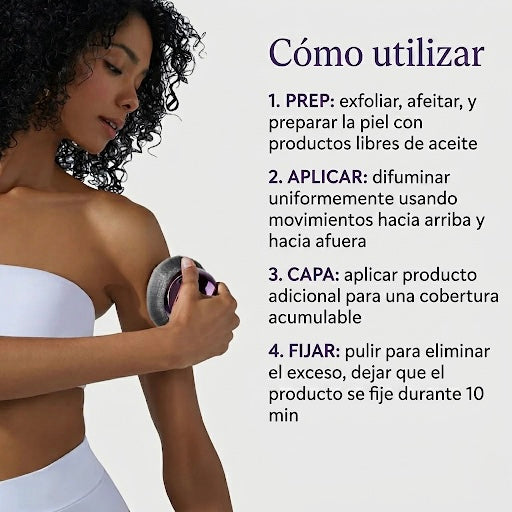 Crema corporal maquillaje