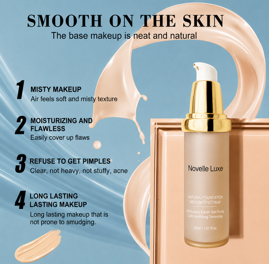 Novelle Luxe Colour Adapt™ – 4-in-1 Smart Foundation